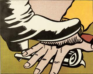 Roy Lichtenstein - Foot and Hand.
