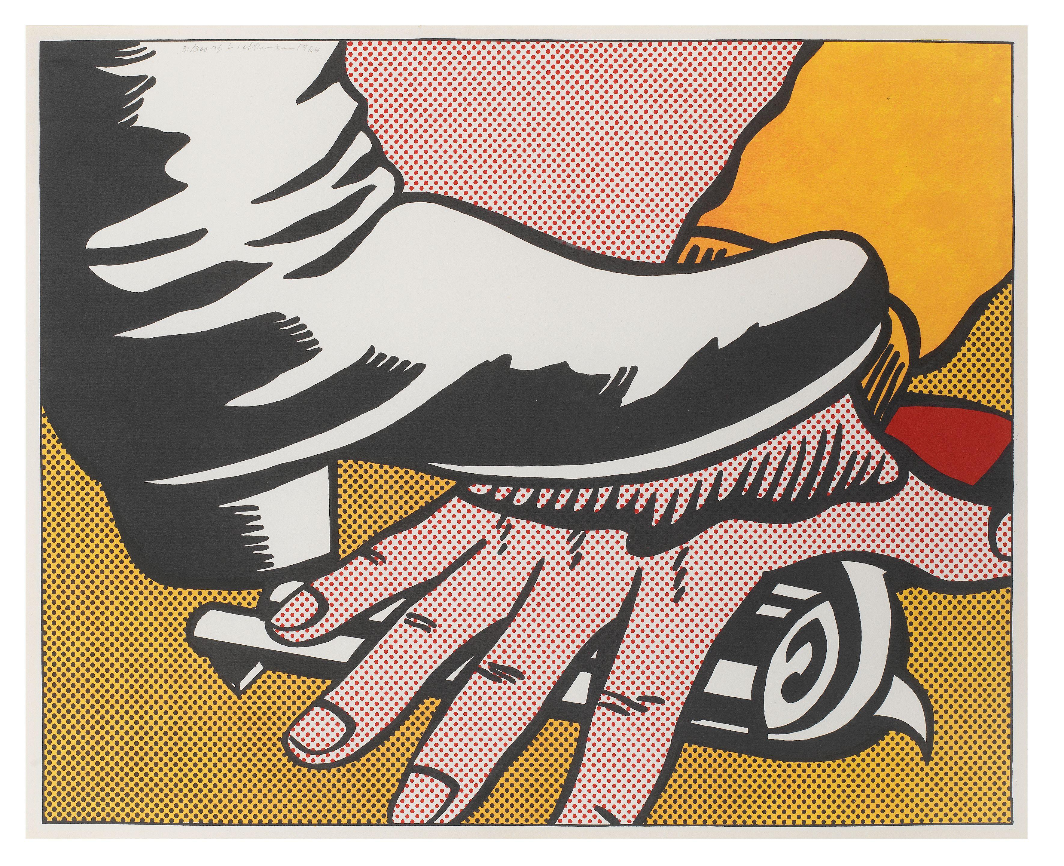 Roy Lichtenstein - Foot and Hand