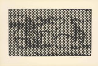 Roy Lichtenstein - Haystack #7, from Haystack Series