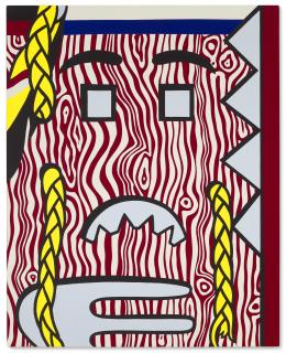 Roy Lichtenstein - Head with Braids