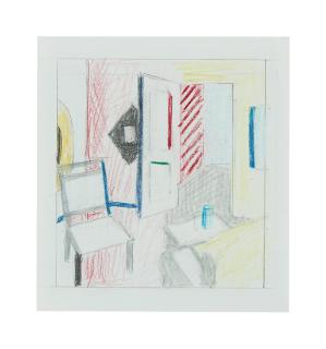 Roy Lichtenstein - Hologram Interior (Study)