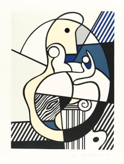 Roy Lichtenstein - Homage to Max Ernst aus: Bonjour Max Ernst