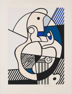Roy Lichtenstein - Homage to Max Ernst (Aus: Bonjour Max Ernst).
