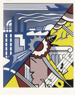Roy Lichtenstein - Industry And The Arts (I) (C. 85)