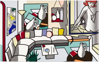 Roy Lichtenstein - Interior: Perfect Pitcher