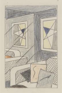 Roy Lichtenstein - Interior with Perfect Painting