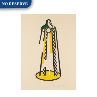 Roy Lichtenstein - Lamp (Corlett 182)