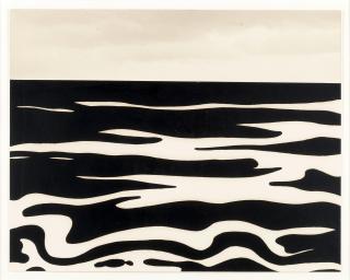 Roy Lichtenstein - Landscape 9, from \'Ten Landscapes\'