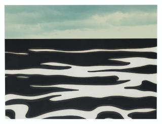 Roy Lichtenstein - Landscape 9, from  Ten Landscapes