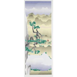 Roy Lichtenstein - Landscape With Poet (C. 303)