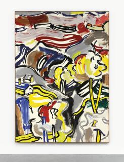 Roy Lichtenstein - Landscape With Red Sky