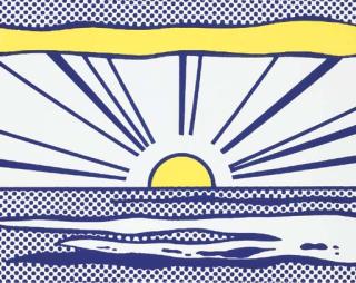 Roy Lichtenstein - Le lever du soleil