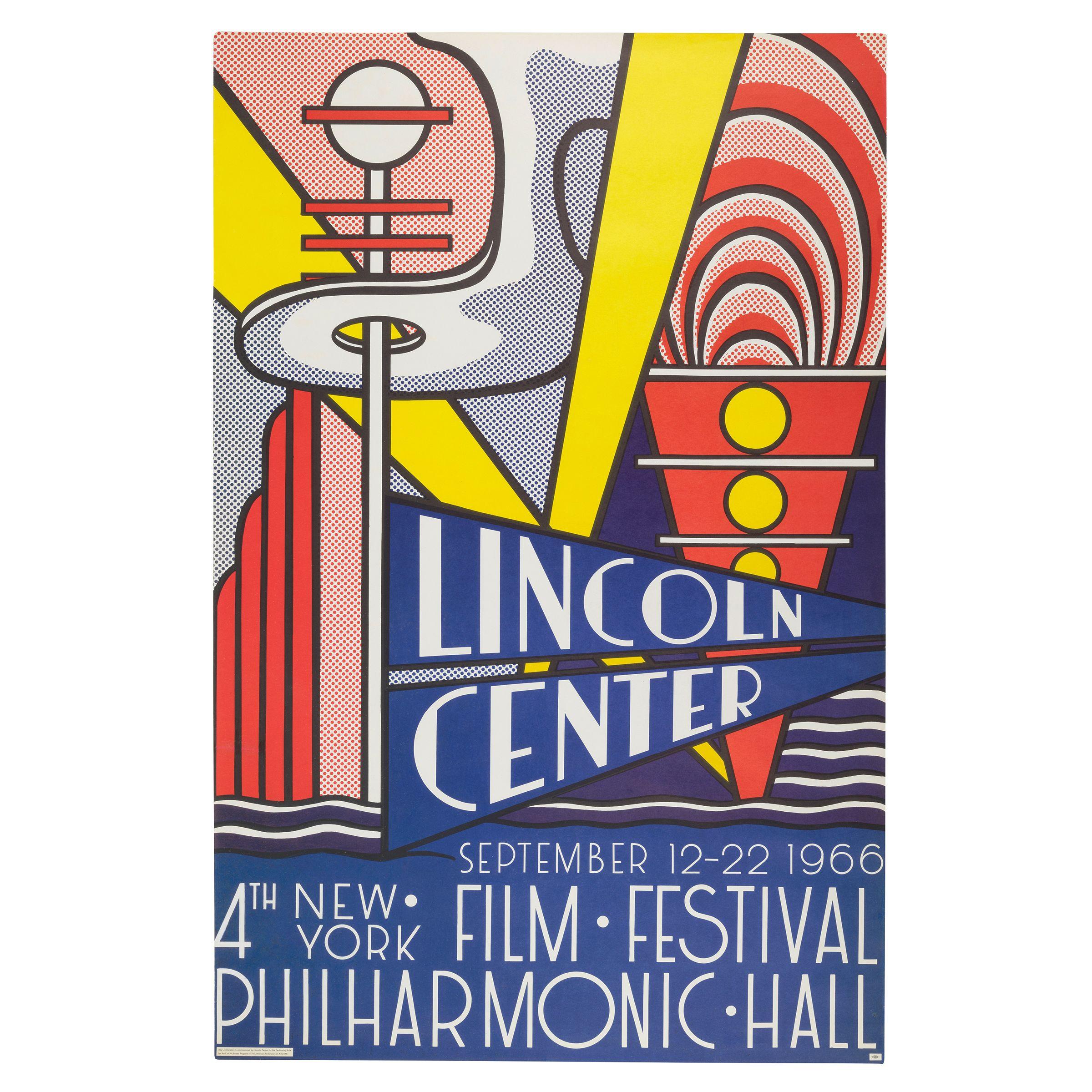 Roy Lichtenstein - Lincoln Center (Poster)