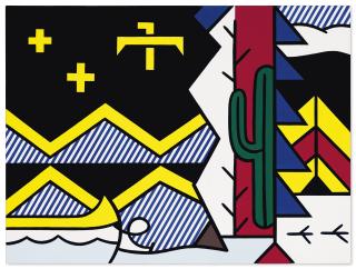 Roy Lichtenstein - Little Landscape
