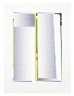 Roy Lichtenstein - Mirror #9, from Mirror Series