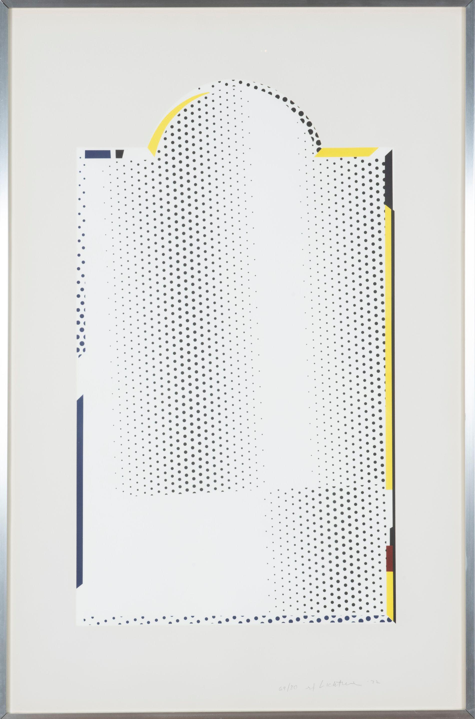 Roy Lichtenstein - Mirror n°7 from the Mirror series, 1972