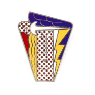 Roy Lichtenstein - Modern Head Enamel Pin