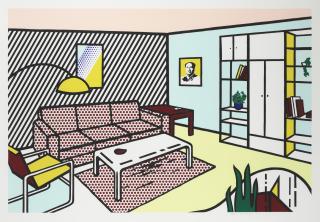 Roy Lichtenstein - Modern Room, from Interior Series (C. 252)