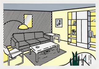 Roy Lichtenstein - Modern Room (Study)