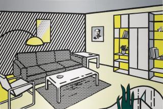 Roy Lichtenstein - Modern Room (Study)