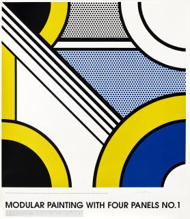 Roy Lichtenstein - Modular Painting with Four Panels No. 1 (Poster)