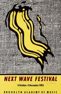 Roy Lichtenstein - Next Wave Festival (Brooklyn Academy Of Music Poster)