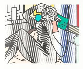 Roy Lichtenstein - Nude Reading, from Nude Series