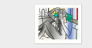 Roy Lichtenstein - Nude Reading, From Nudes Series