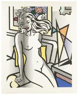 Roy Lichtenstein - Nude With Yellow Pillow (C. 283)