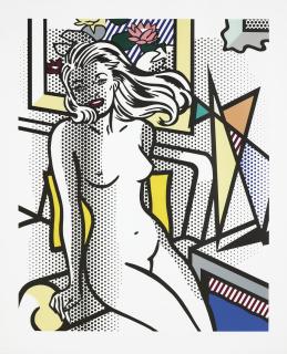 Roy Lichtenstein - Nude with Yellow Pillow, from Nude Series