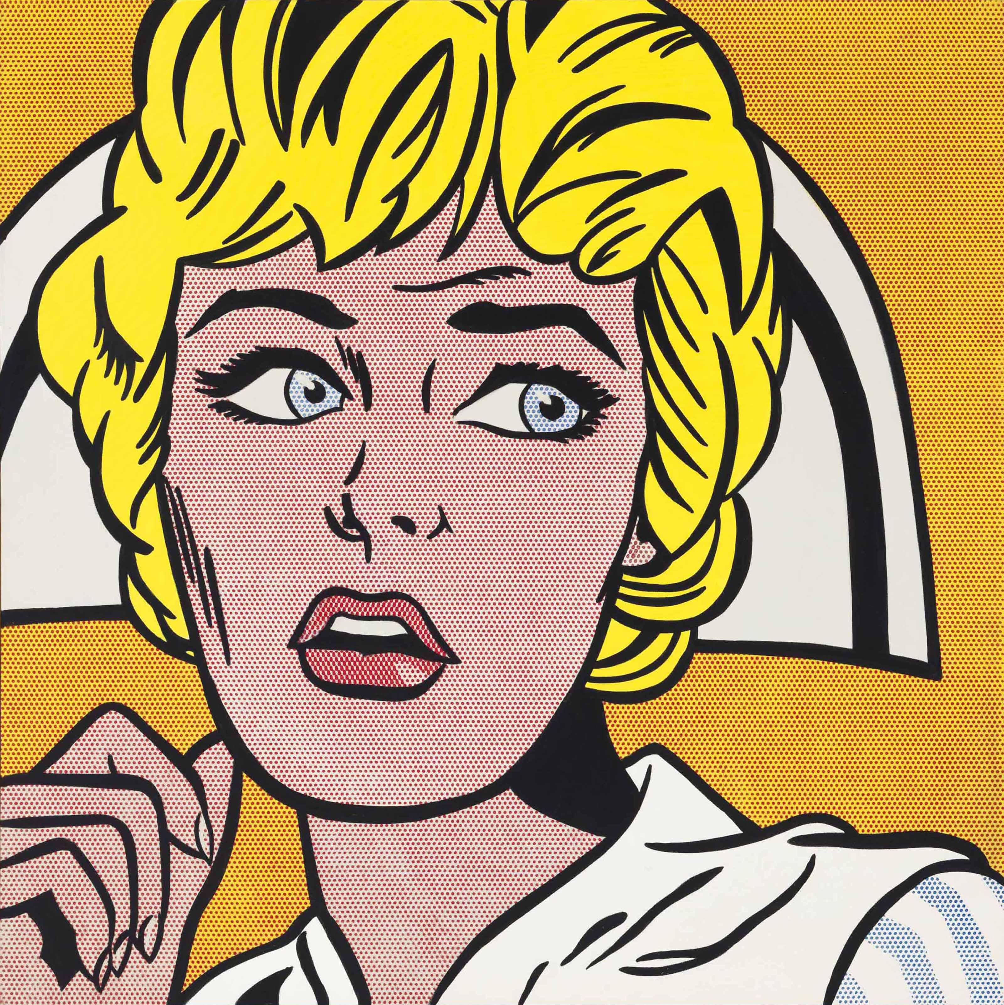 Roy Lichtenstein - Nurse