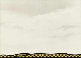 Roy Lichtenstein - One Plate, From: Ten Landscapes