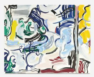 Roy Lichtenstein - Path Through The Forest 
