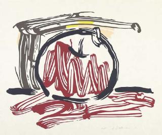 Roy Lichtenstein - Red Apple (C. 196)