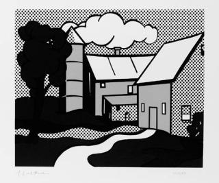 Roy Lichtenstein - Red Barn (Corlett 89)