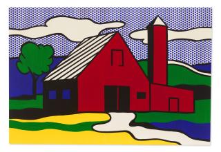 Roy Lichtenstein - Red Barn I