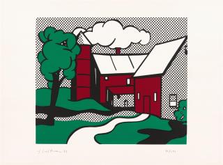 Roy Lichtenstein - Red Barn