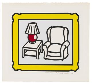 Roy Lichtenstein - Red Lamp
