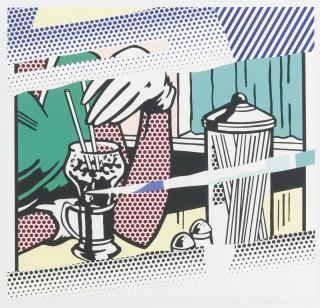 Roy Lichtenstein - Reflections On A Soda Fountain (C. 257)