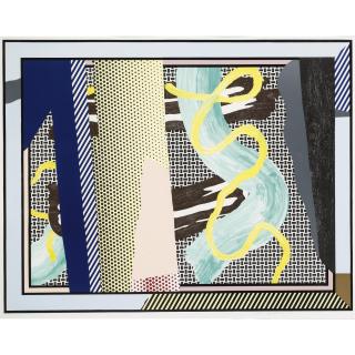 Roy Lichtenstein - Reflections On Brushstrokes (C. 242)