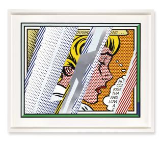 Roy Lichtenstein - Reflections On Girl (C. 245)