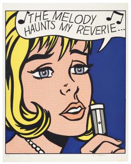Roy Lichtenstein - Reverie, From 11 Pop Artists, Volume Ii