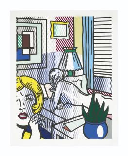 Roy Lichtenstein - Roommates, from Nude Series