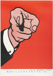 Roy Lichtenstein - ROY LICHTENSTEIN (Finger pointing)
