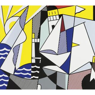 Roy Lichtenstein - Sailboats Iii