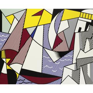 Roy Lichtenstein - Sailboats