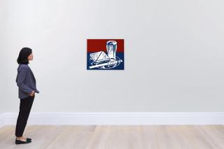 Roy Lichtenstein - Sandwich And Soda (Corlett 35)