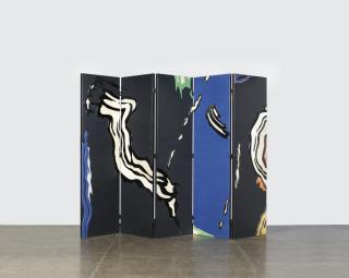 Roy Lichtenstein - Screen with Brushstrokes