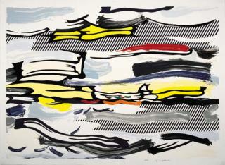 Roy Lichtenstein - Seascape, from Landscape Series (C. 210)