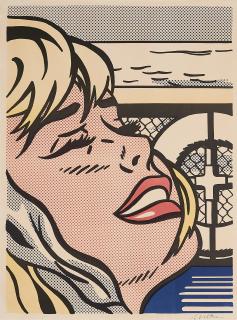 Roy Lichtenstein - Shipboard Girl.